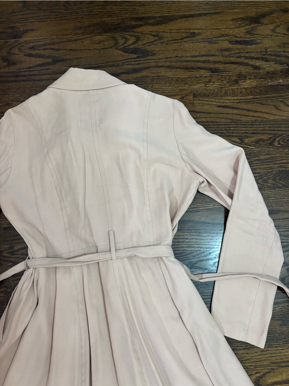 Guess Women's Trench Coat Blush Nude Soft - Picture 6 of 9